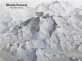 El Monte Everest como mapa 3D pixelado pero a muy alta resolución: 8 ...