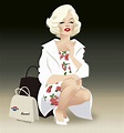 Marilyn Monroe em algo tem que dar 1962 -jpg (1080×1164) | Marilyn ...