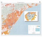 Barcelona. Mapas topográficos - Planos de población. 1992