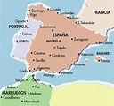 mapa-espana-marruecos - NAVARRA INFORMACIÓN