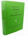 BARTLETT'S POEMS FOR OCCASIONS | Geoffrey O'Brien | First Edition ...
