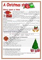 The Christmas Story Worksheet | AlphabetWorksheetsFree.com