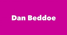 Dan Beddoe - Spouse, Children, Birthday & More
