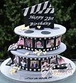 Film Reel Cake | Movie cakes, Themed birthday cakes, Camera cakes