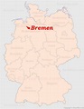 Deutschland Karte Bremen