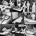 1960s photographic evidence of alien autopsy, doctors | Stable Diffusion