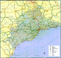 Mapa de Málaga - Tamaño completo