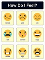 Emotions Faces Printable Free