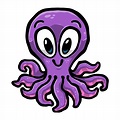 Cartoon Cute Octopus illustration 546629 Vector Art at Vecteezy