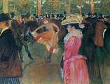 At the Moulin Rouge, The Dance, 1890 - Henri de Toulouse-Lautrec ...