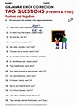 ️Tag Questions English Worksheets Free Download| Goodimg.co