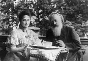 Johannes Brahms (1833-1897) and his wife, Adele Strauss | Classical ...