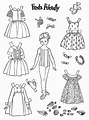 Printable Dress Up Paper Dolls To Color - Get What You Need For Free