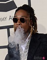 Wiz Khalifa fumando en la alfombra roja de los Grammy 2016 - Ganadores ...