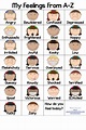 9 Printable Feelings Chart Examples for Kids - Happier Human