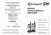 Mobiler 8-Kanal-Babyruf MBF 8080 - Hartig + Helling GmbH & Co. KG