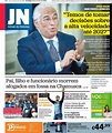 Capa Jornal de Notícias - 2 fevereiro 2020 - capasjornais.pt