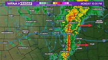 DFW weather radar: Rain and storms forecast for Monday | wfaa.com
