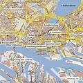 StepMap - Hamburg Sehenswürdigkeiten - Landkarte für Deutschland