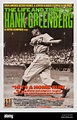 THE LIFE AND TIMES OF HANK GREENBERG, US poster art, Hank Greenberg ...