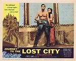 JOURNEY TO THE LOST CITY Lobby card 2 Fritz Lang Debra Paget - Moviemem ...