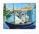 Edouard Manet Die Barke Poster Kunstdruck bei Germanposters.de