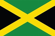 Vector of Jamaican flag. | Custom-Designed Icons ~ Creative Market