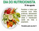 31 de Agosto - Dia do Nutricionista | CMS Mario Vitor