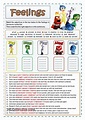 Understanding Emotions Worksheet
