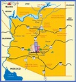 Glendale Map Tourist Attractions - ToursMaps.com