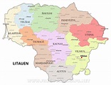 Litauen Karten - Freeworldmaps.net