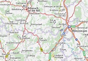 MICHELIN-Landkarte Ellwangen - Stadtplan Ellwangen - ViaMichelin