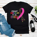 Fight Cancer In All Colors Shirt Cancer Awareness Shirt | Etsy