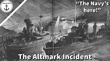 The Altmark Incident: The Royal Navy's Dramatic Rescue in Norway - YouTube