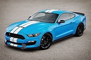 Fonds d'ecran Ford Shelby Mustang GT350R Bleu ciel Voitures télécharger ...