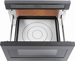 GE Cafe™ 1.2 Cu.Ft. Matte Black Built In Microwave Drawer | Judd ...