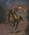 Modern-day Paul Revere - 24X30 Canvas Giclee, S/N 100 - McNaughton Fine Art