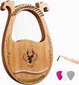 Fesjoy Leier Harfe, 16-saitiges Lyra Harp Resonance Box ...