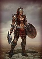 Dungeons & Dragons: Female Barbarians (inspirational) | Fantasy female ...