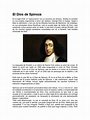 El Dios de Spinoza | PDF | Baruch Spinoza | Dios