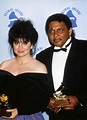 Linda Ronstadt and Aaron Neville at the Grammys, 1990 : OldSchoolCool