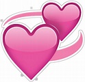 Heart Emoji Wallpaper Png Love Pink Heart Emoji Png Image Png Mart ...