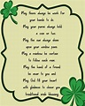 Traditional Irish Blessing Printable | Etsy