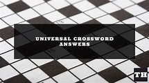 Universal Crossword Answers Today [UPDATED] - Try Hard Guides