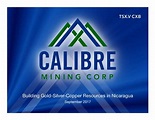 Calibre Mining (CXBMF) Presents At 2017 Precious Metals Summit ...
