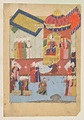 John Sigismund Zapolya kneels before Sultan Süleyman in 1566, from the ...
