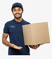 Delivery-man - Package Delivery Png, Transparent Png - kindpng