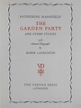 The Garden Party and Other Stories | Katherine Mansfield, Marie ...