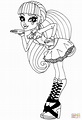 Of Monster High Draculaura - Free Coloring Pages