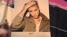Justin Bieber Calendar 2016 (Unboxing) - YouTube